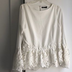 Off white blouse